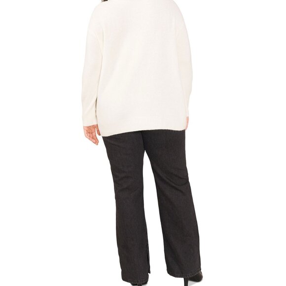 VINCE CAMUTO Plus Size Scarf and Crewneck Sweater Set 2X - Picture 4 of 5